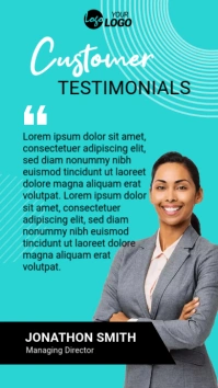 Customer Review Template Instagram Story