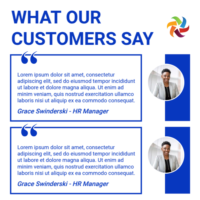 customer reviews Template PosterMyWall customer reviews Template PosterMyWall