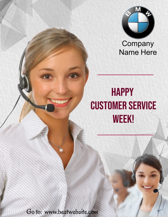 Customer Service Template | PosterMyWall