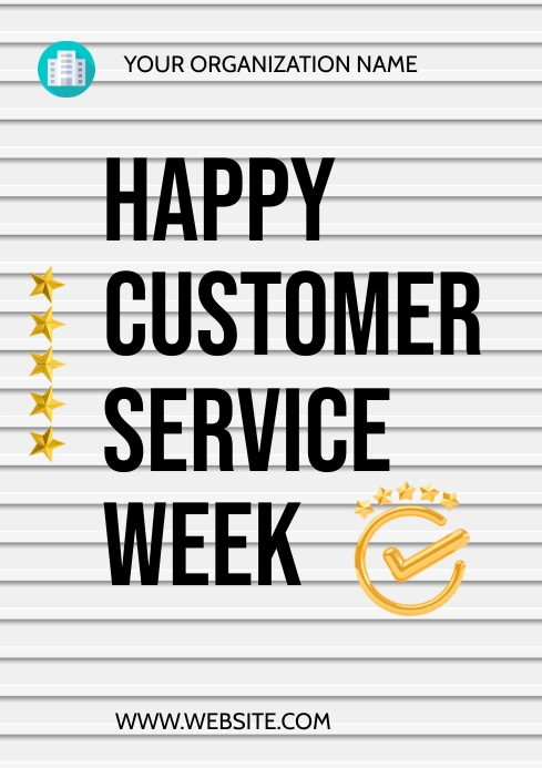 Customer Service Flyer Template | PosterMyWall