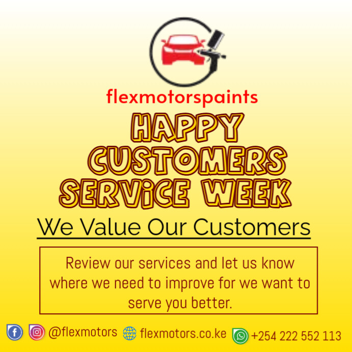 customer service week Template | PosterMyWall