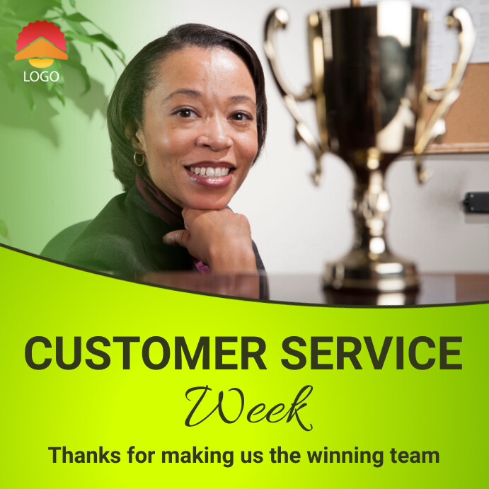 Copy of Customer service week PosterMyWall