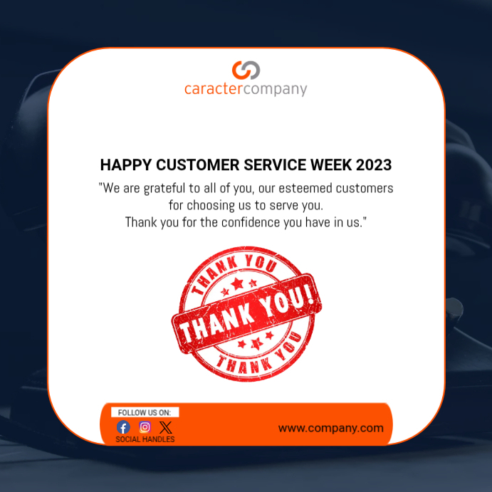 customer service week Template | PosterMyWall