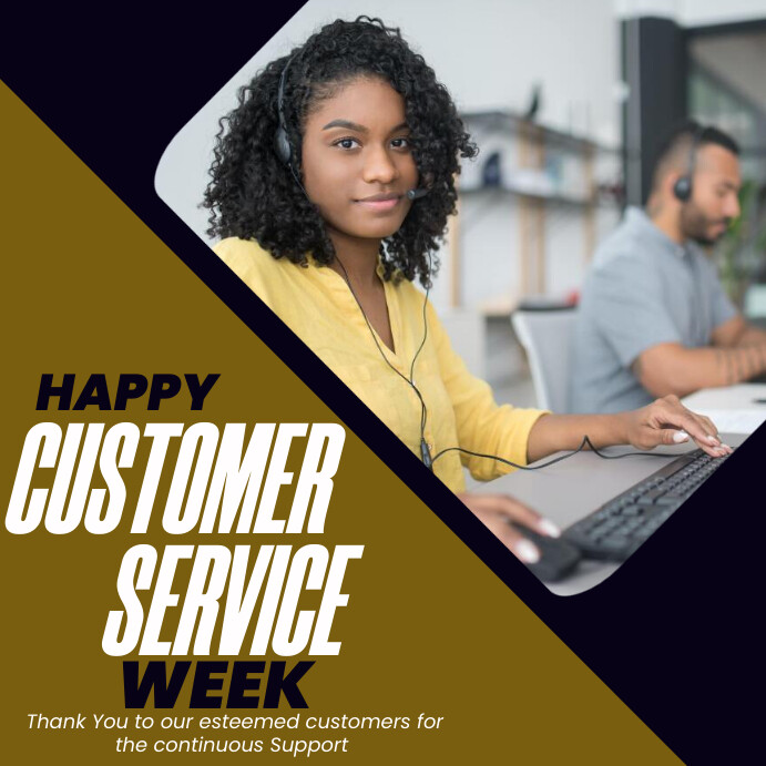 customer service week Template | PosterMyWall