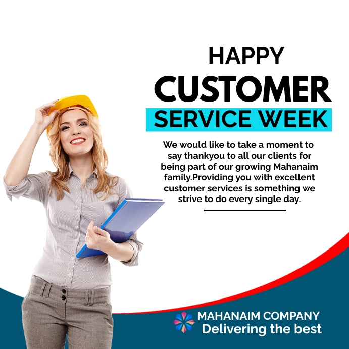 customer service week flyer Template | PosterMyWall