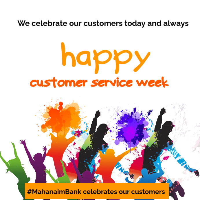 customer service week flyer Template | PosterMyWall