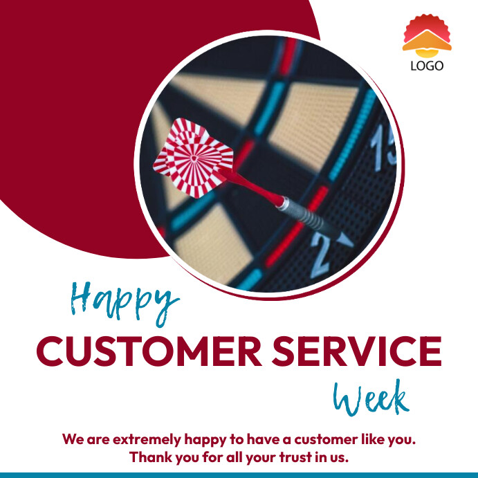 Plantilla de customer service week flyer | PosterMyWall