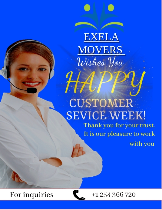 CUSTOMER SERVICE WEEK TEMPLATE | PosterMyWall