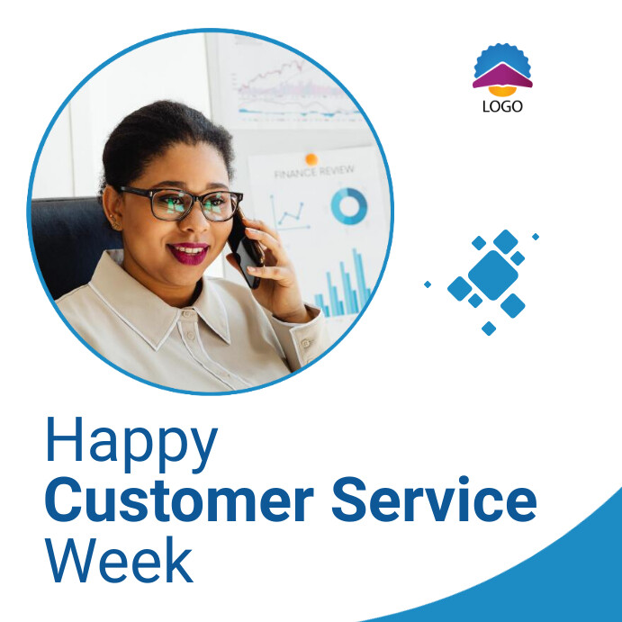 customer service week templates PosterMyWall