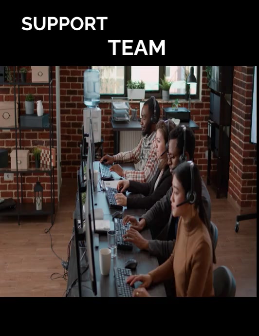 Customer support flyer Template | PosterMyWall