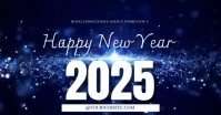 Customers appreciation new year video Facebook Shared Image template