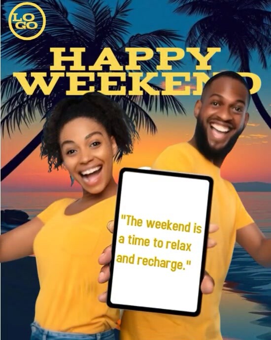 Customizable Relaxation Time Template Instagram Portrait