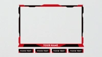 customizable twitch overlay facecam border template