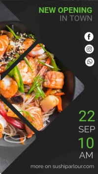 Customize this Restaurant Instagram Story Tem template