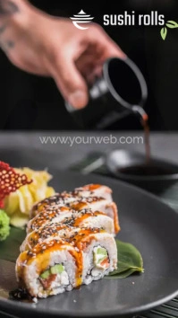 Customize this Restaurant Instagram Story Tem template