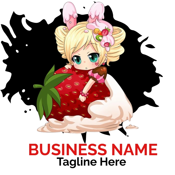 Computer Chibi Logo cute chibi character , chibi logo, cartoon Template | PosterMyWall
