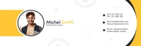 CV Header En-tête d'e-mail template