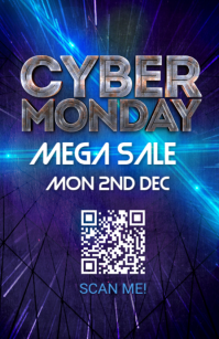 Cyber monday,sale,event Tabloid template
