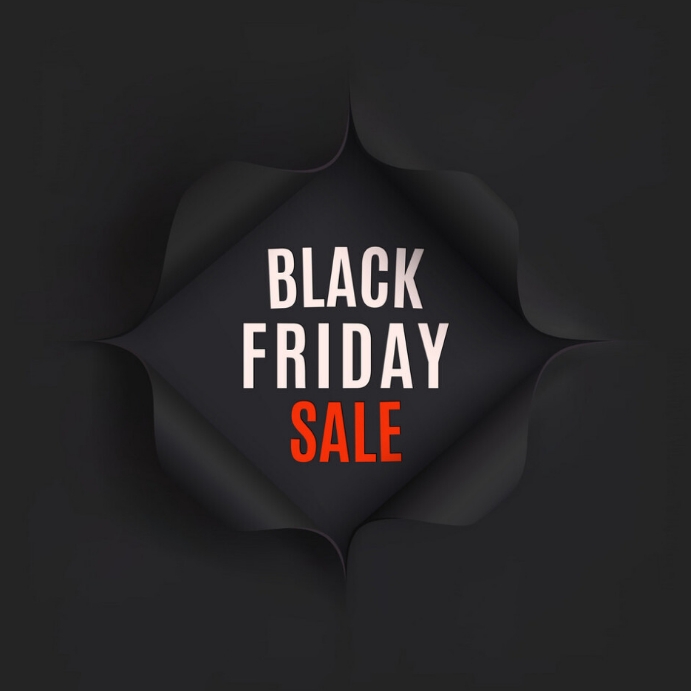 cyber monday & black friday sale Template PosterMyWall