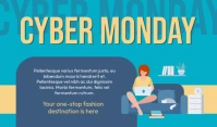Cyber Monday Card Template Ithegi