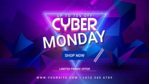 Cyber Monday Facebook-covervideo (16:9) template