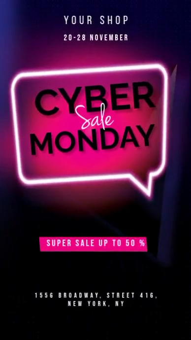 Cyber Monday Instagram Story template