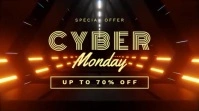 cyber monday Digital Display (16:9) template