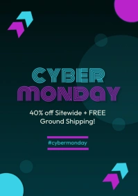 Cyber Monday Flyer Template A1