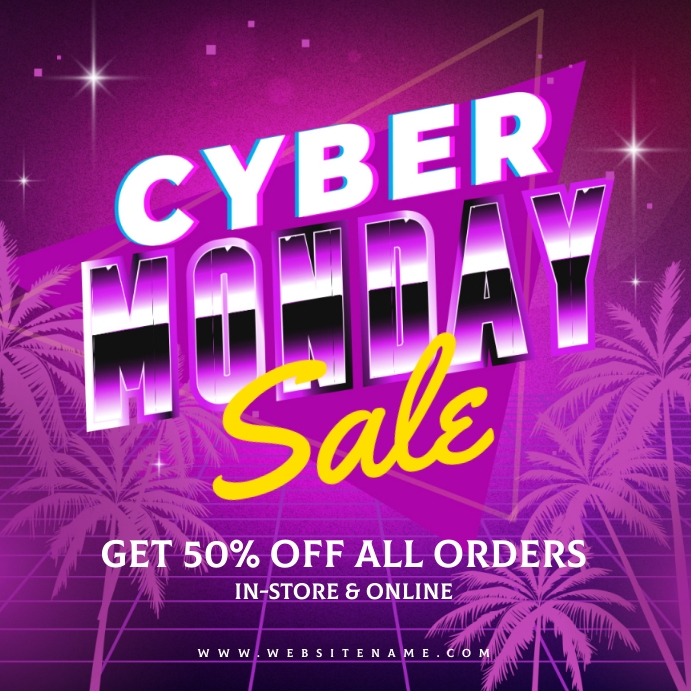 Copy of Cyber Monday Instagram Post | PosterMyWall