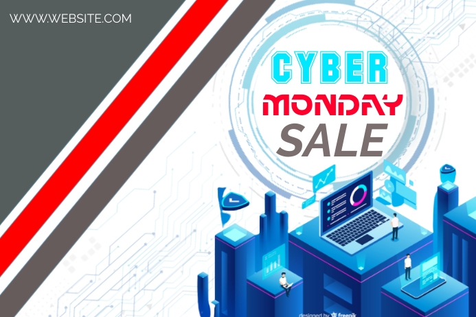 Monday Computer Poster Cyber Monday Poster Templates | PosterMyWall