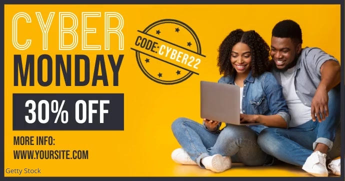 Copy of Cyber Monday Sale Ad Flyer Designs Template | PosterMyWall