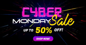 Cyber Monday Sale Social Media Video Ad Templ template