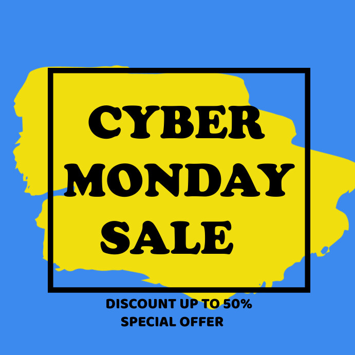 CYBER MONDAY SALES 2023 Template PosterMyWall
