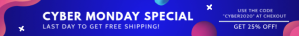 Cyber Monday Special - Leaderboard Ad Tablica wyników template