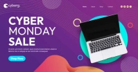 Cyber Monday Template Imagem partilhada do Facebook