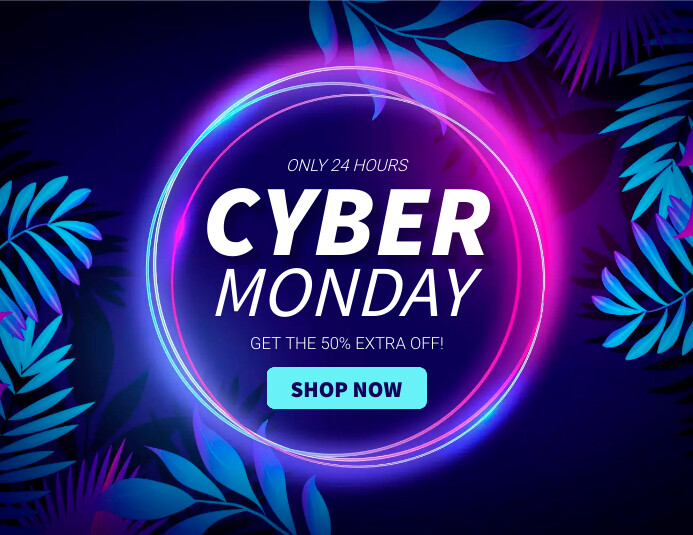 cybermonday (2) 传单(美国信函) template