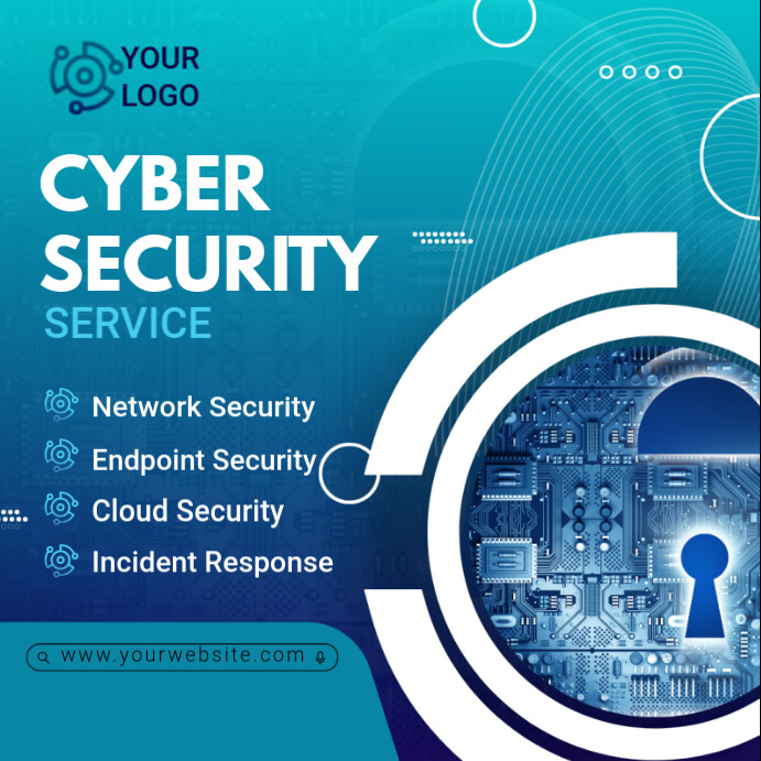 Cybersecurity posters Template | PosterMyWall