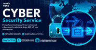 Cybersecurity Service ภาพที่แชร์บน Facebook template
