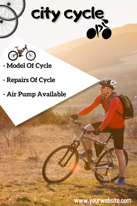 Flyer Cycle Cycle flyer Template | PosterMyWall