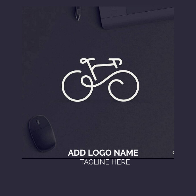 Cycle logo template