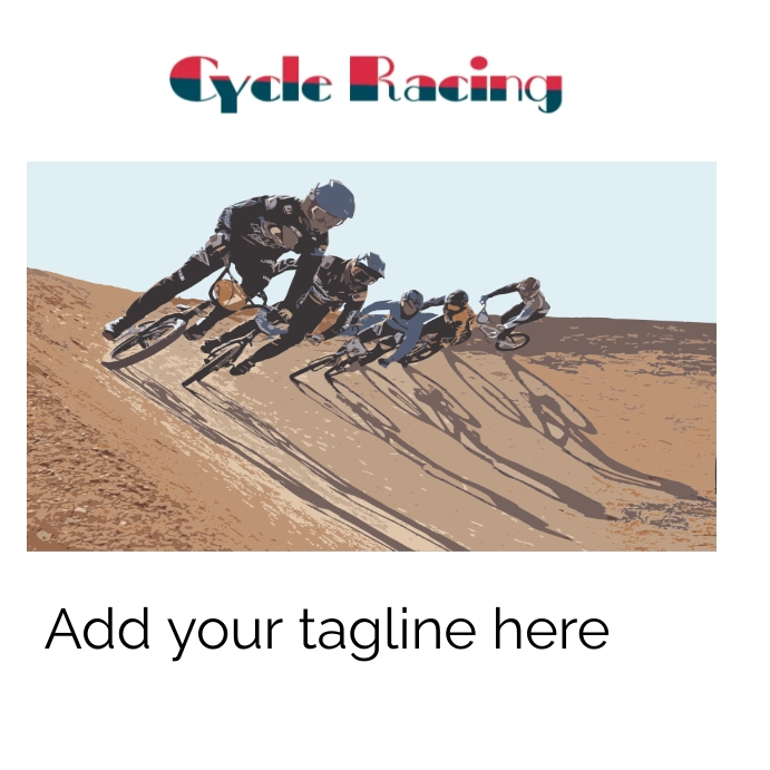 Cycle Racing logo design Template | PosterMyWall
