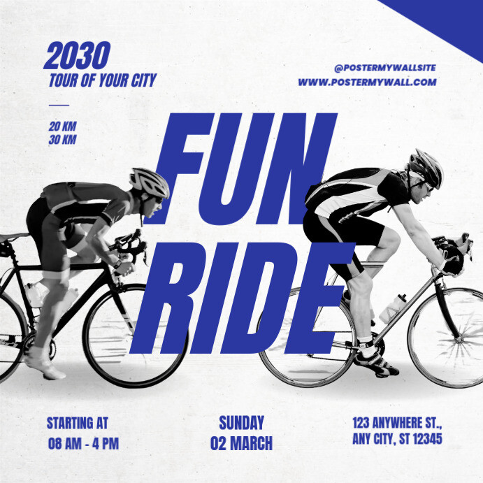cycling event template | PosterMyWall
