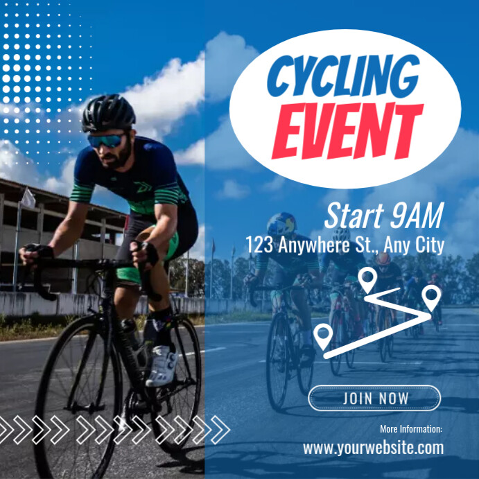 cycling event template | PosterMyWall