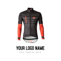 Cycling Jersey Clothing Sleeve Logo template