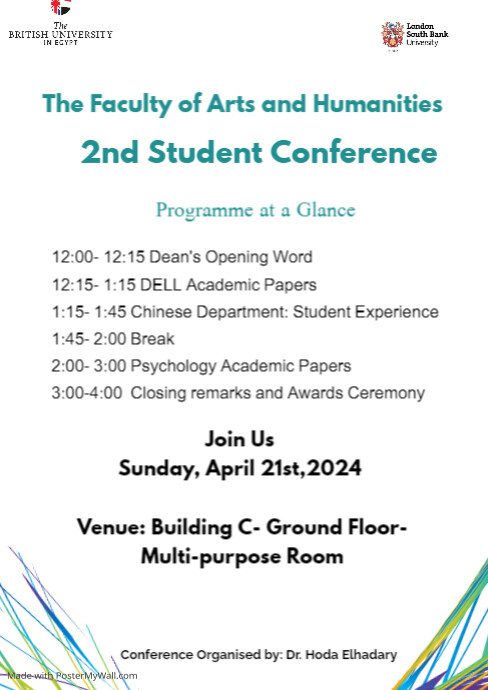 Student Conference Programme | PosterMyWall