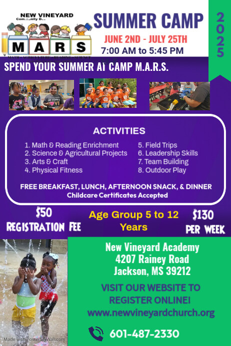 Summer Camp Preschool Template | PosterMyWall