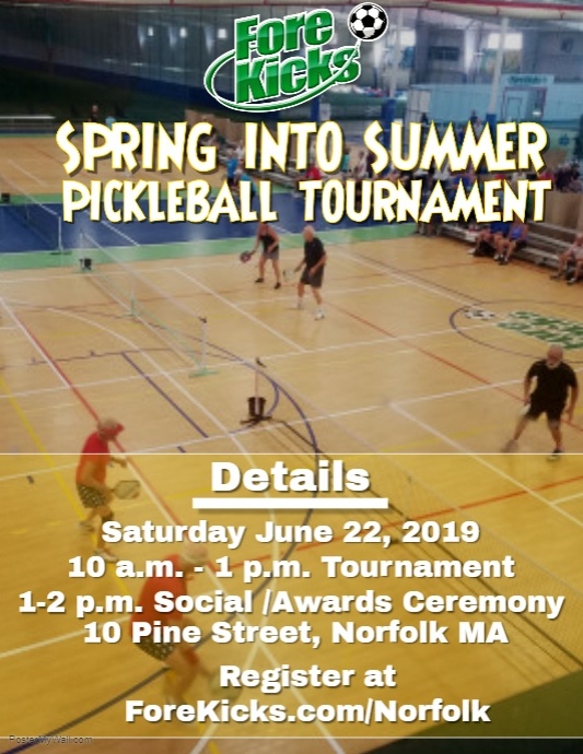 Spring Into Summer Pickleball Tournament