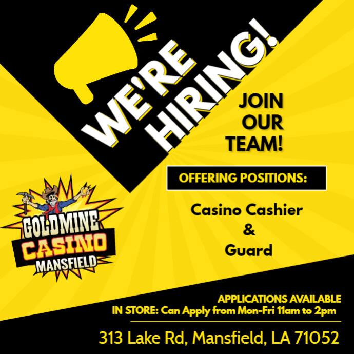 Now Hiring Mansfield PosterMyWall