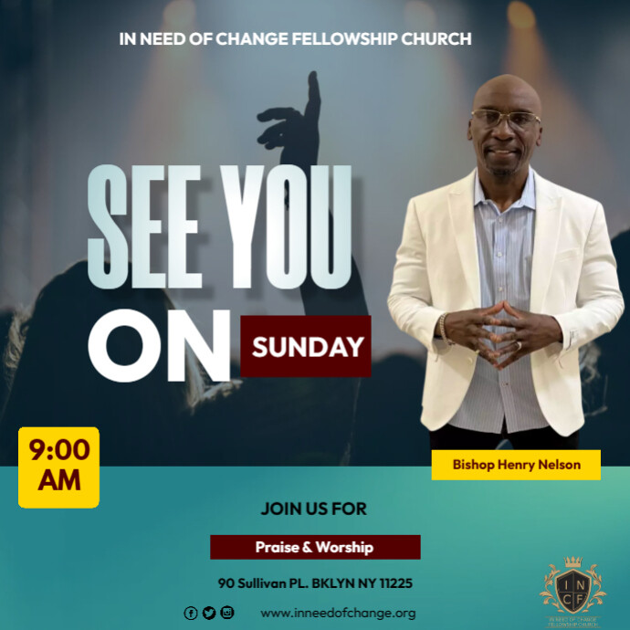 see you in church | PosterMyWall