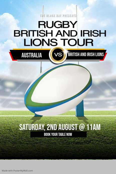 Women Rugby cup flyer template | PosterMyWall